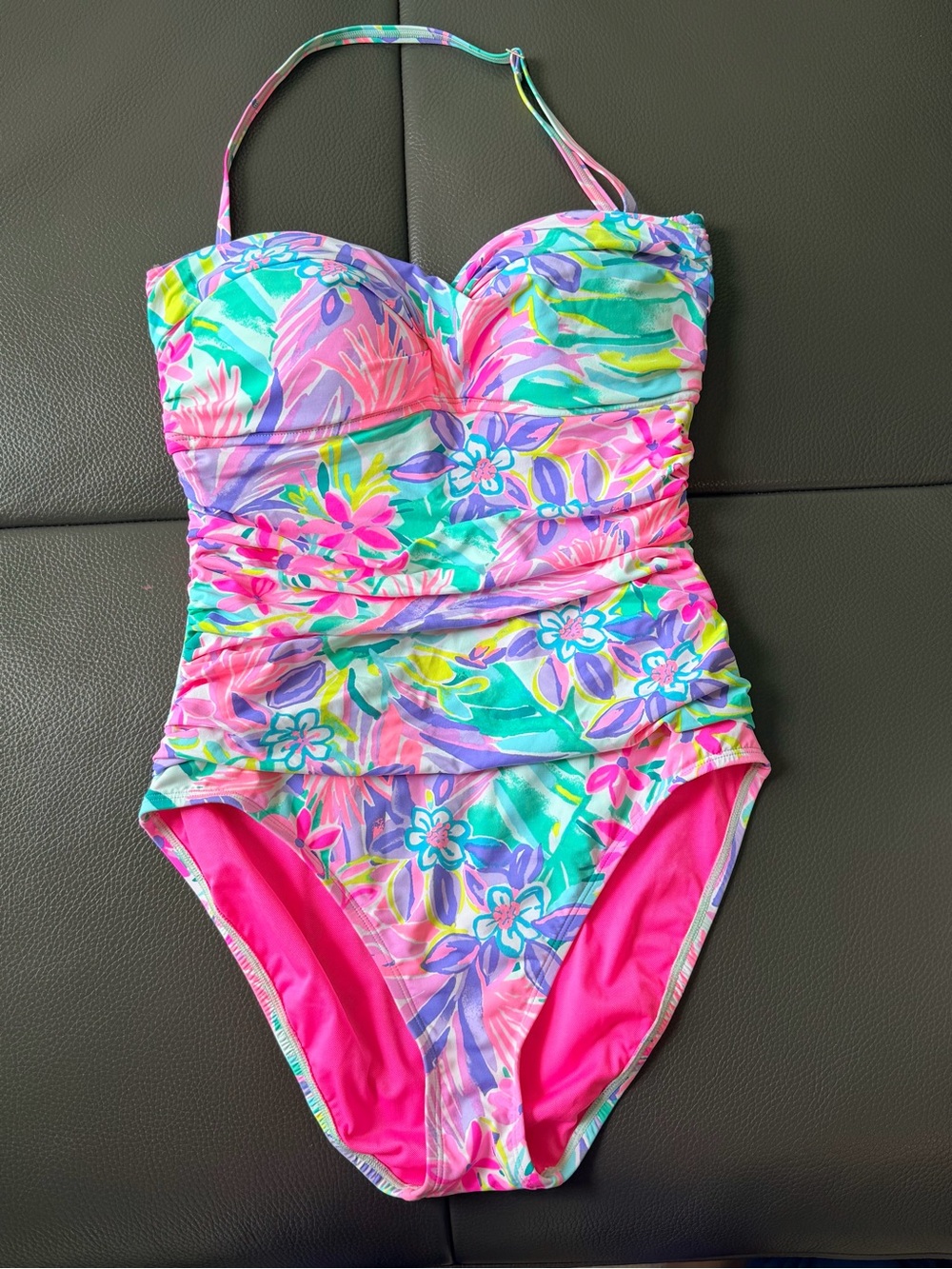 EUC Lilly Pulitzer One Piece “It was all a Dream” Sz 10